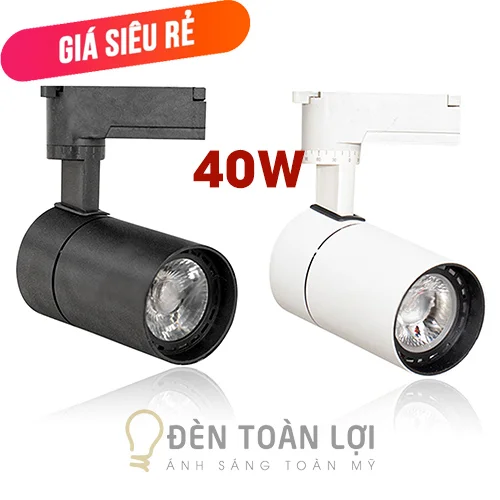 Đèn rọi màu đen rọi ray công suất lớn 40W