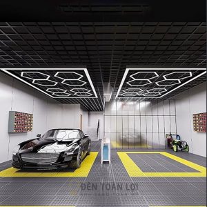 Đèn 8 Tổ Ong 568W Cho Gara, Gym, Bàn Bida | Đèn Toàn Lợi