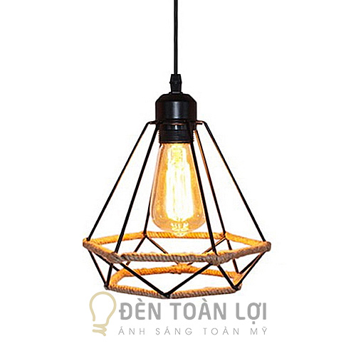 Đèn thả kim cương đơn giản