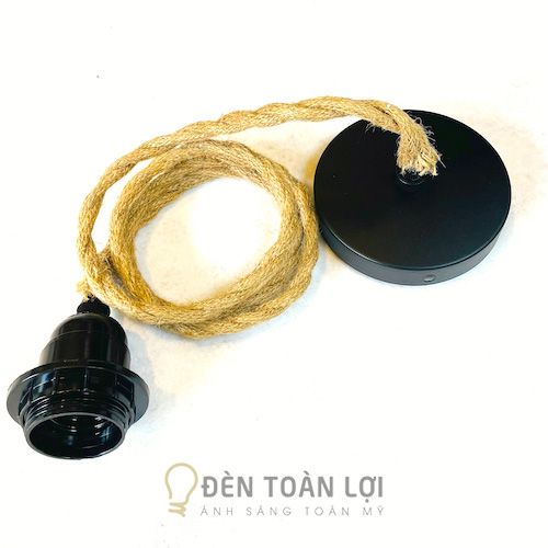 Phụ kiện đèn (Bộ đuôi đèn, vành dây, thùng đựng) cho không gian decor