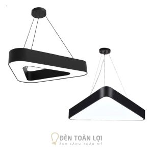 Đèn Thả Tam Giác Trang Trí Văn Phòng 600mm 48W — Đèn Toàn Lợi