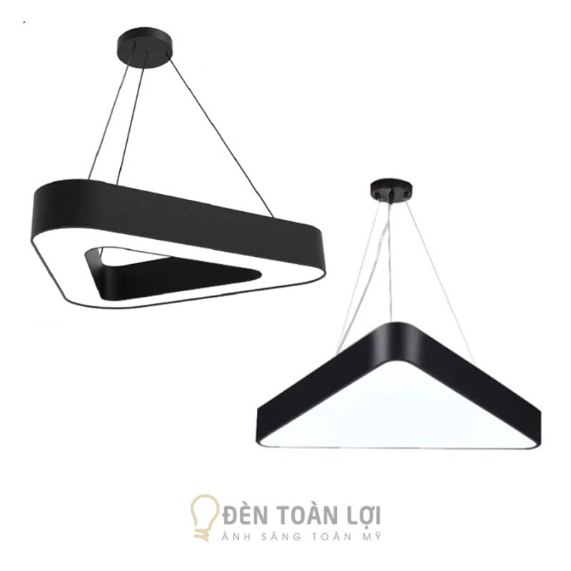 Đèn Thả Tam Giác Trang Trí Văn Phòng 600mm 48W — Đèn Toàn Lợi