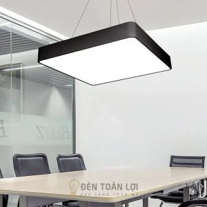 Đèn Thả Hộp Vuông D600 Văn Phòng — Bản Rỗng Và Đặc | Đèn Toàn Lợi