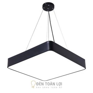 Đèn Thả Hộp Vuông D600 Văn Phòng — Bản Rỗng Và Đặc | Đèn Toàn Lợi