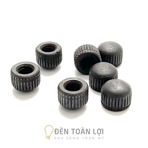 Nắp chụp đầu đai ốc M5 tròn có răng