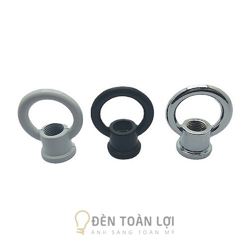 Phụ kiện đèn Móc treo khoen tròn răng trong vân ty M10 phi 30mm