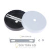 Phụ Kiện Đèn: Đế đèn thả đen, trắng 10 cm giá rẻ