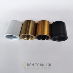 Phụ Kiện Đèn: Nối ty đèn ren trong M10 dài 2 cm