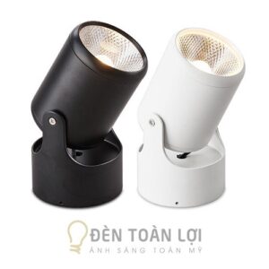 Đèn Ống Bơ: Mẫu đèn ống bơ gập xoay 360 độ chiếu rọi menu manocanh shop thời trang