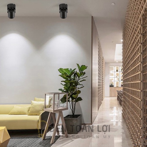 Đèn ống bơ gập gắn nổi