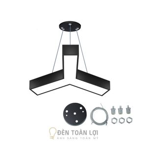 Đèn thả trần LED chữ Y trang trí văn phòng D600 | Toàn Lợi