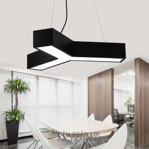 Đèn thả trần LED chữ Y trang trí văn phòng D600 | Toàn Lợi