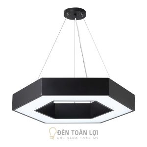 Đèn thả LED hình học lục giác