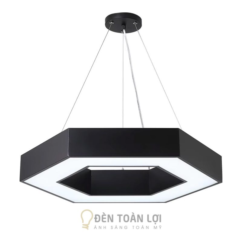 Đèn thả LED hình học lục giác