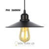 Đèn Thả: Mẫu đèn thả đĩa bay phi 26cm giá siêu rẻ cho quán cafe