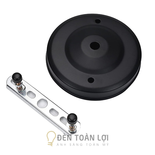 Phụ kiện đèn đế ốp đèn vách 12cm