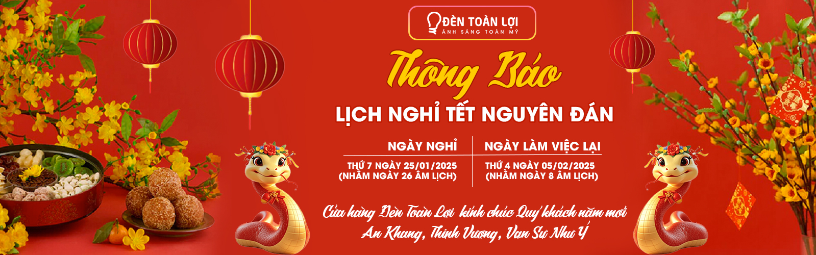 Den Toan Loi Tet 2025