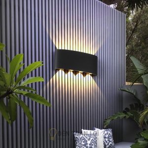 Đèn Vách 8 Tia Chiếu Tường Trên Dưới Trang Trí Đẹp, Dễ Phối