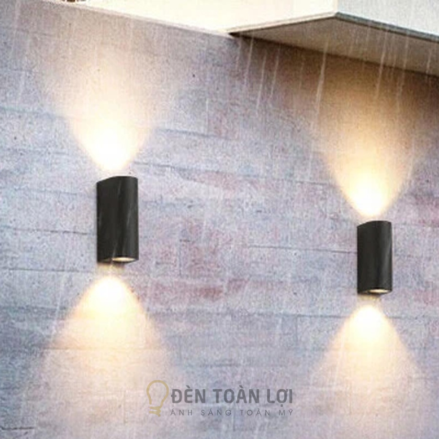 Đèn Vách Ngoài Trời Hình Trụ Hiện Đại 6W VNT 6673