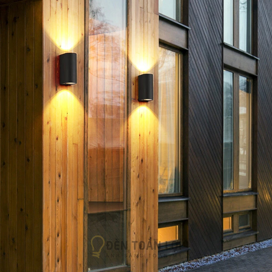 Đèn Vách Ngoài Trời Hình Trụ Hiện Đại 6W VNT 6674