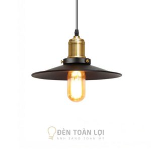 Đèn thả đĩa bay D22 nắp sắt giá rẻ