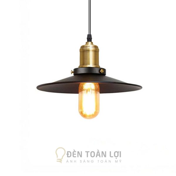 Đèn thả đĩa bay D22 nắp sắt giá rẻ