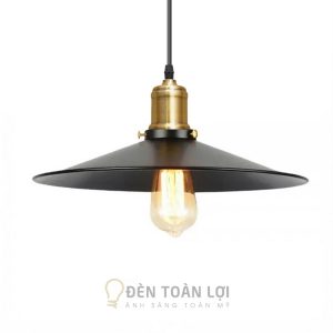 Đèn thả đĩa bay D30 nắp sắt giá rẻ