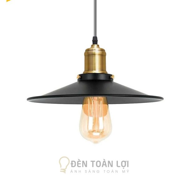 Đèn thả đĩa bay D26 nắp sắt giá rẻ