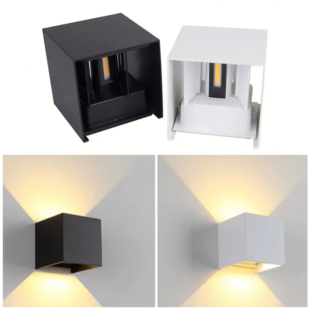 Đèn vách vuông hiện đại