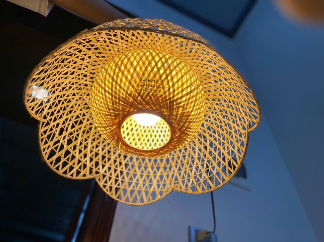 Mẫu đèn thả mây tre giá rẻ đáng mua nhất