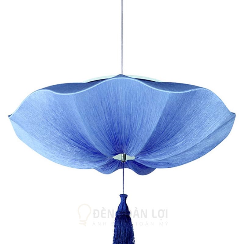 Đèn Vải Lá Sen Trang Trí Nhà Hàng Chay, Phòng Thiền, Chùa Chiền