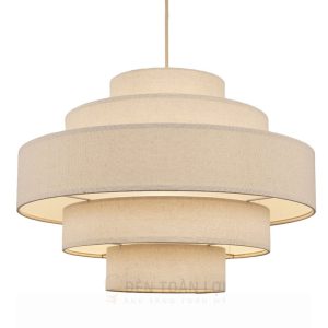 Đèn vải trang trí 5 tầng trang trí phòng ngủ, phòng làm việc