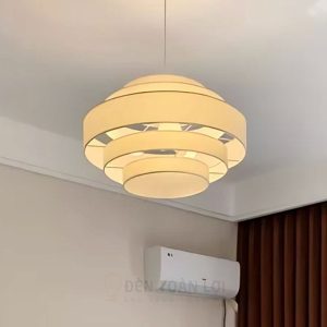 Đèn vải trang trí 5 tầng trang trí phòng ngủ, phòng làm việc