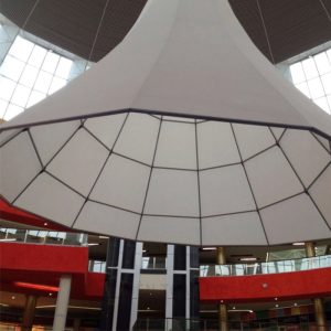 Đèn nón siêu lớn trang trí sảnh khách sạn, trung tâm thương mại