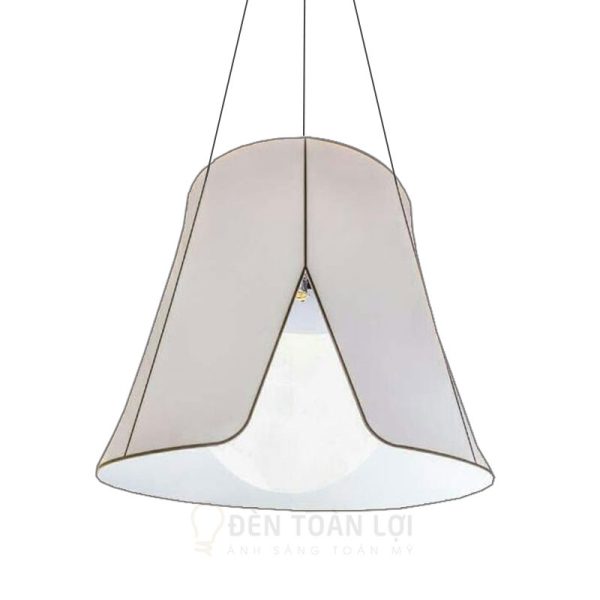 Đèn vải thiết kế thả trần cho không gian lớn