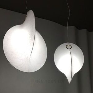 Đèn thả vải nghệ thuật hình tổ chim trang trí cầu thang thông tầng