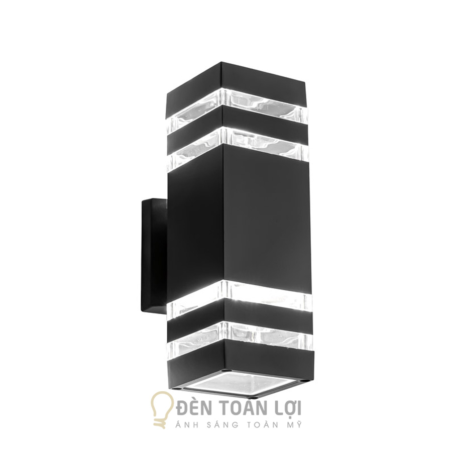 Đèn vách ngoài trời hiện đại hình hộp chữ nhật