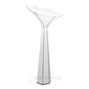 Đèn vải để sàn hoa kèn nghệ thuật trang trí sảnh