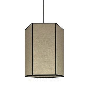 Đèn thả vải khối lục giác trang trí bàn ăn hàng hàng