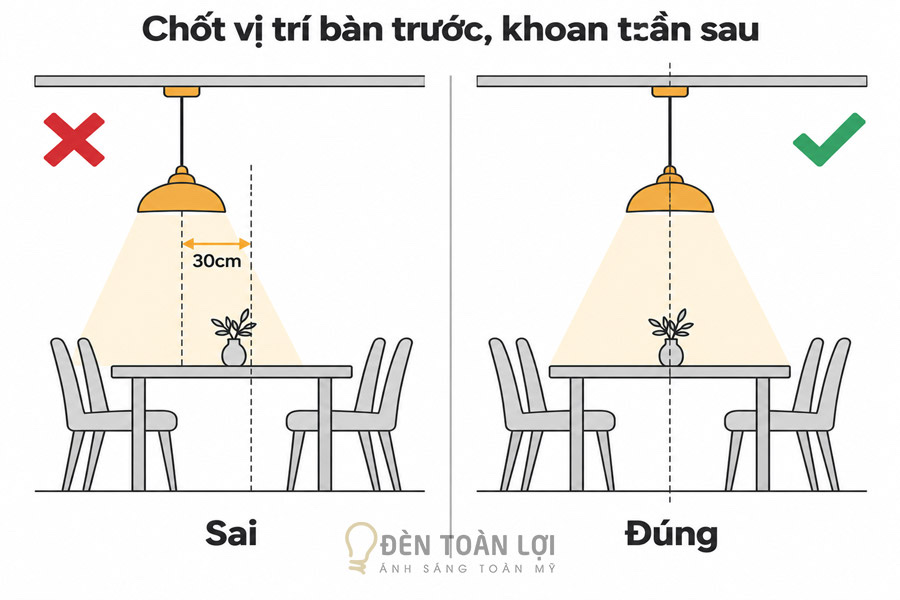 Đèn Thả Bàn Ăn - Đèn Toàn